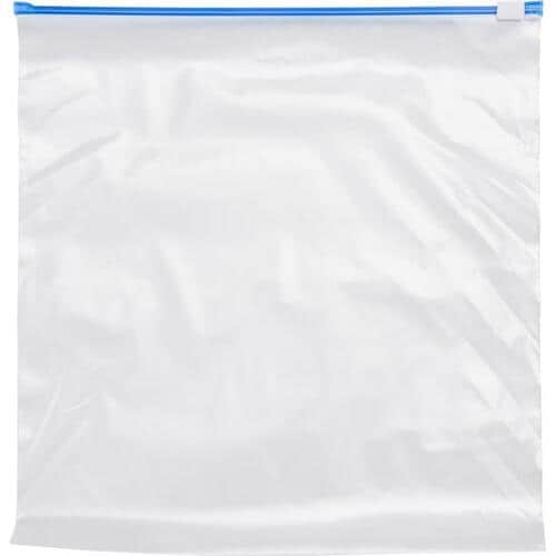 密閉度が甘いダイソー「スライダー付フリーザーバッグ」 イメージ