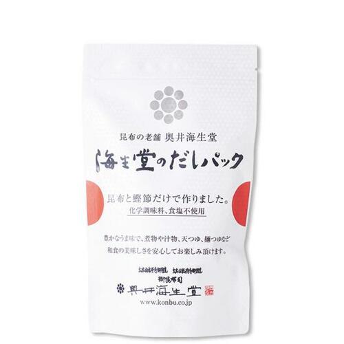 料理がぐっとおいしくなる「昆布とかつおのだしパック」 イメージ