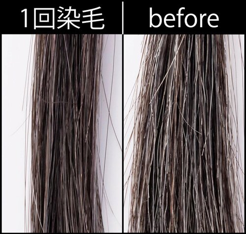 仕上がり 白髪染めトリートメントおすすめ イメージ