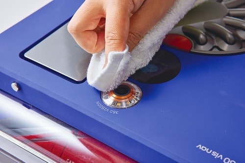レンズ・センサーのメンテナンス【評価:合格】 ロボット掃除機 「Dyson 360 Vis Nav 」おすすめ イメージ
