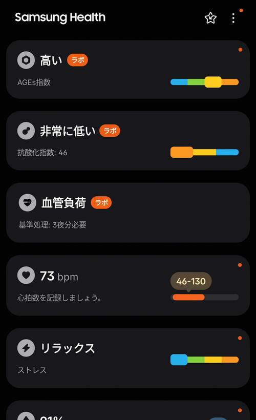 詳細なライフログはGalaxy Watchの強み スマートウォッチおすすめ イメージ2