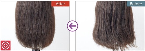 うねりを抑えてまっすぐヘアに イメージ