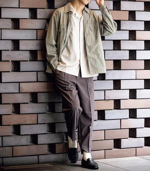 色味で季節感を楽しむカジュアルコーデが完成! イメージ