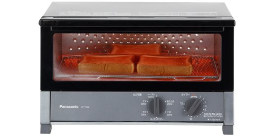 パナソニック:オーブントースター:NT-T500:トースター