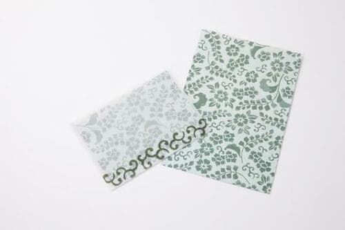 半透明の封筒で便箋の模様が映えるコスパも最高のレターセット イメージ3