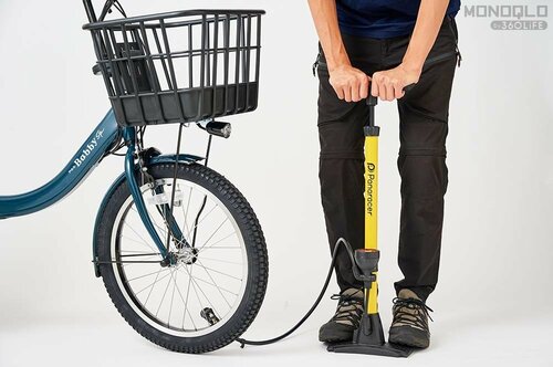 適正な空気圧にできる 空気圧付き自転車の空気入れおすすめ イメージ