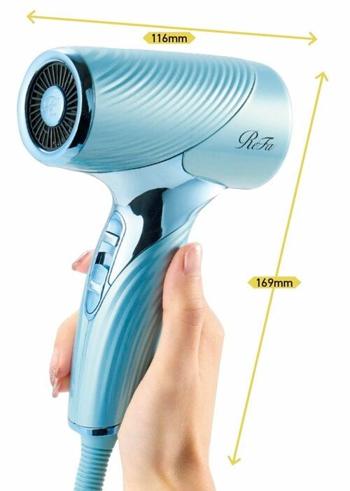 携帯ドライヤーのようなコンパクトさ 高級ドライヤーおすすめ イメージ