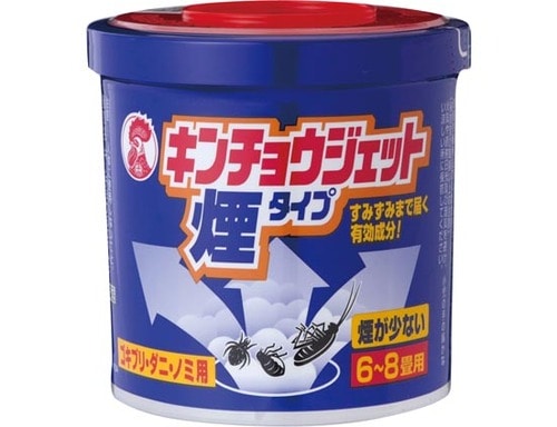 金鳥:キンチョウジェット:煙タイプ:6~8畳用:燻煙剤:害虫:殺虫剤:駆除