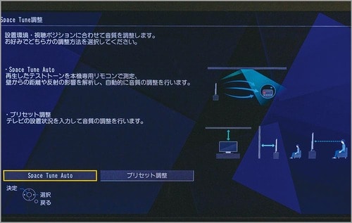 SpaceTuneはオンが◎ イメージ