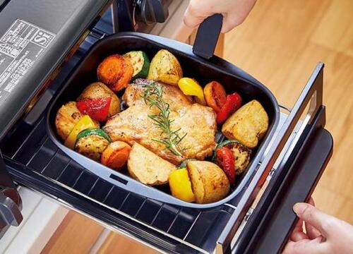グリルを汚さず凝った料理ができる!ニトリ「スチールグリル」 イメージ2