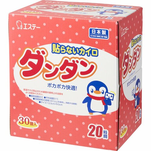 使い捨てカイロおすすめ エステー 貼らないダンダン レギュラー イメージ1