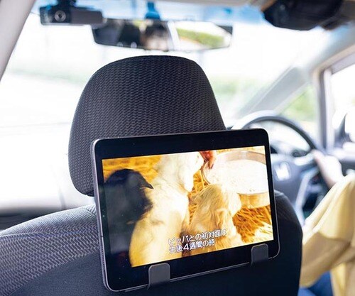 理由3:Wi-Fiタブレットが車内で使い放題に