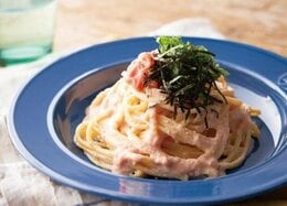 【業務スーパー】1食約90円でお店風！ 「豆乳仕立ての明太子クリームパスタ」レシピ