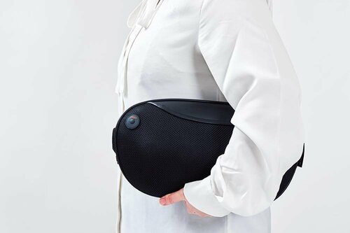 マッサージクッションおすすめ ドクターエア マッサージピローS コードレス イメージ2