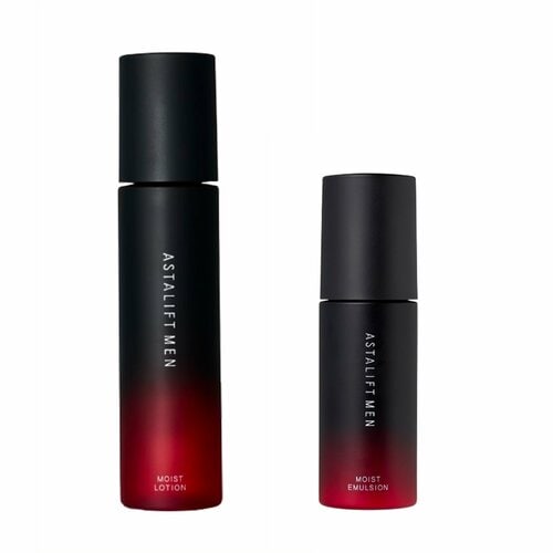 ASTALIFT MEN(アスタリフト メン)「モイストローション/モイストエマルジョン」 メンズ向け化粧水&乳液のライン使いおすすめ イメージ