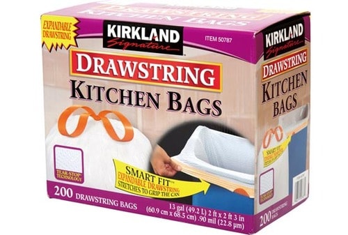 【ゴミ袋】ストレッチ＆紐付き！ 取り付けからゴミ捨てまでラクちん イメージ