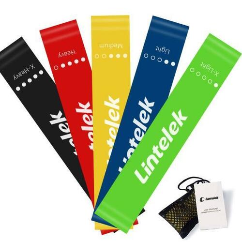 LINTELEK:エクササイズバンド:トレーニングチューブ