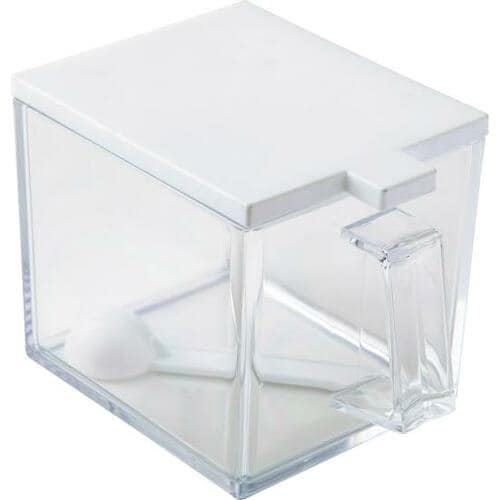 ダイソー:SKキッチンポット ワイドホワイト:キッチングッズ