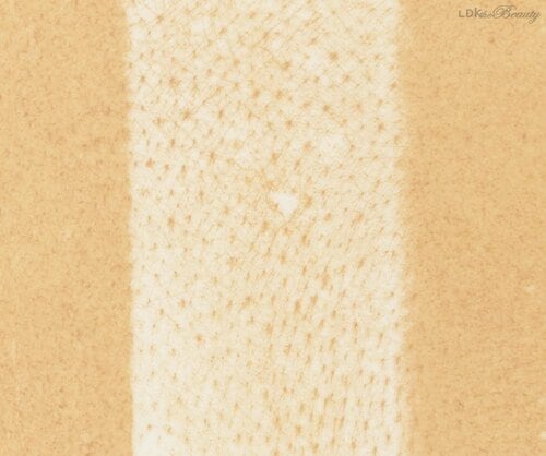 表面にも濃いめに残ってしまった クレンジングバームおすすめ イメージ