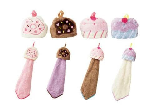 スイーツにタオルを収納！？ 「スイーツ マスコットタオル」 イメージ
