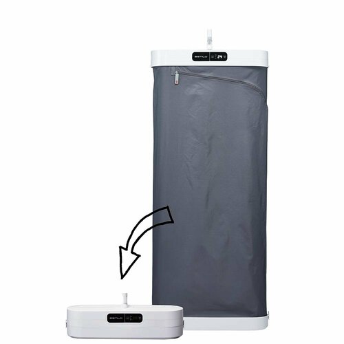 布部分をしまうと…… ESTILO「スチームイオン リフレッシャー」おすすめ イメージ