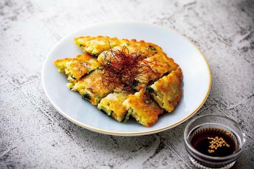 ダシが効いた生地が美味！業務スーパー「野菜たっぷりチヂミ」 イメージ5