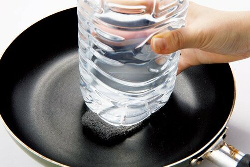 スチールウールで摩耗させて 薄焼き卵に挑戦！ イメージ