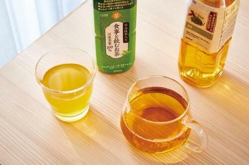 C評価: お茶の味はしても風味が弱め…「緑茶（田中祥文監修） 500ml」 イメージ