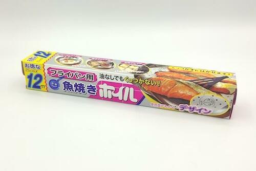 【シリコン加工同率3位】三菱アルミニウム フライパン用魚焼きホイル イメージ