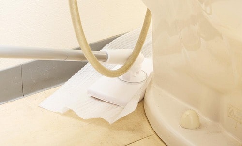 狭いところもラクに拭ける イメージ