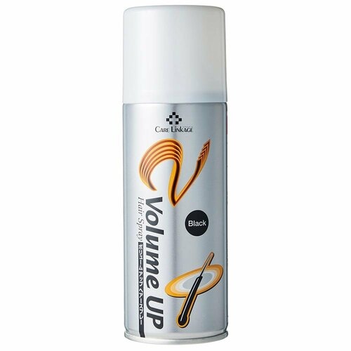増毛スプレーおすすめ グローバル ケアリンケージ ボリュームアップヘアスプレー ブラック イメージ
