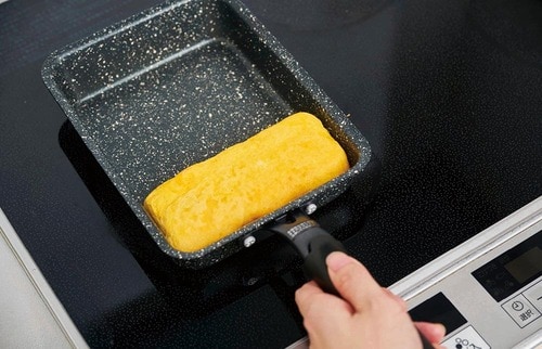 取っ手が細くて安定感が惜しい 卵焼き器・卵焼きフライパンおすすめ イメージ