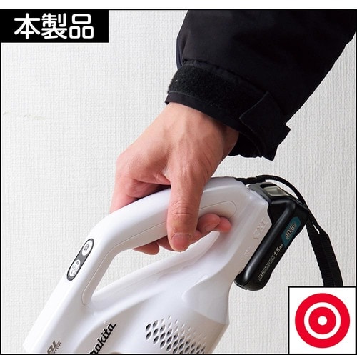 持ち手部分がカーブしているおかげで手首の負担が軽減されている 軽量コードレス掃除機おすすめ イメージ2