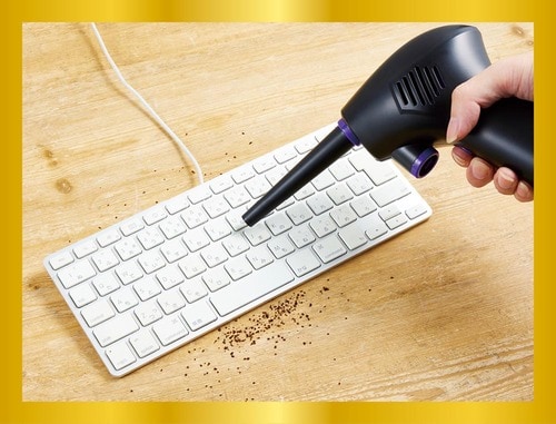 超強力な風でホコリを一掃 イメージ