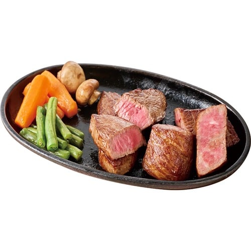 ステーキ肉お取り寄せおすすめ 京中 赤霜取り混ぜステーキ切り落とし イメージ