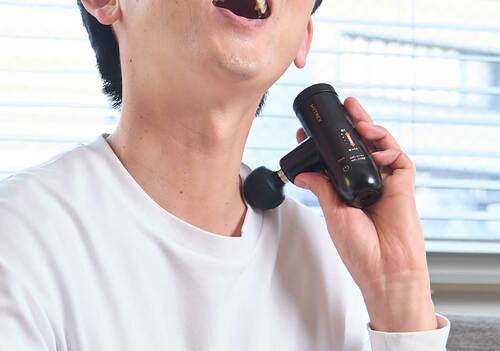 顔や頭皮をケアできる！「ミニマッサージガン」の魅力 ミニマッサージガンおすすめ イメージ