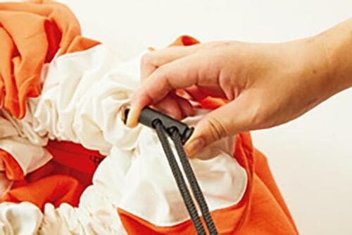 ストッパーでキュッと絞れる「Home factory store」
