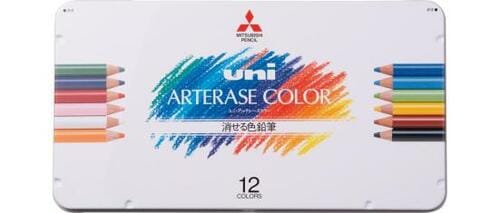 抜群の発色ながら キレイに消せる色鉛筆 イメージ