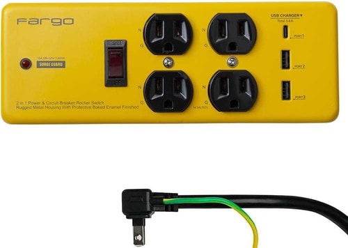 【OAタップ】ファーゴ「Fargo ファーゴ STEEL TAP 電源タップ」 Amazonブラックフライデーセールアイテムおすすめ イメージ