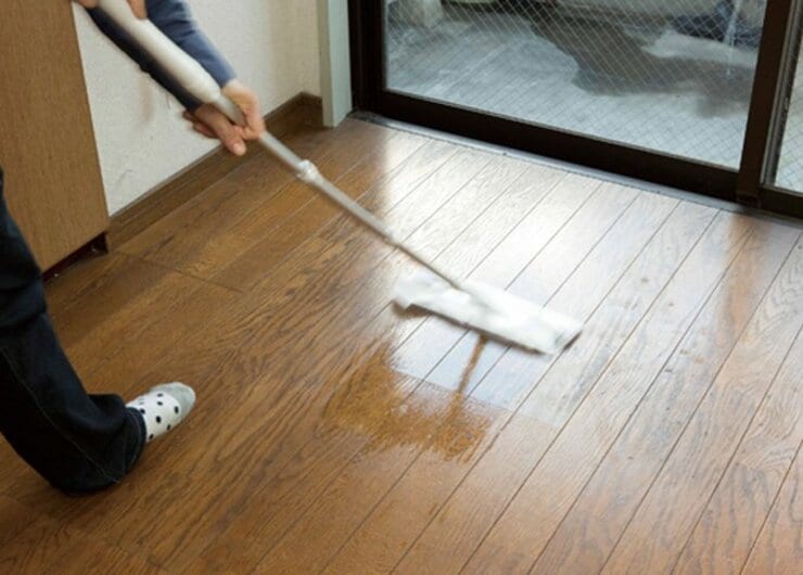 20円で床をツヤッツヤにする方法がこちらです