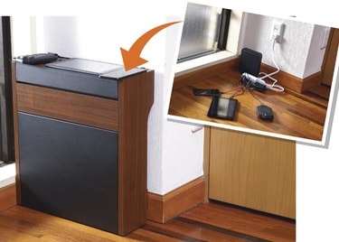 Amazonで見つけたごちゃごちゃケーブルの解決策！ Wi-Fiルーターも収納