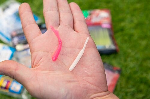 選び方1:全長 メバリングルアーおすすめ イメージ