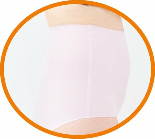 キレイ見え:お尻の段差を防ぎ服にもひびきにくい! ハイウエストショーツおすすめ イメージ