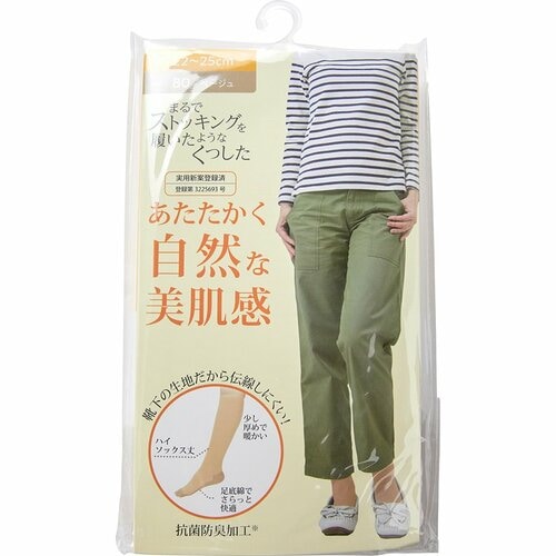 蒸れにくいストッキング靴下のおすすめランキング。LDKが人気商品を実際に履いて比較おすすめ 砂山靴下 まるでストッキングを履いたようなくつした イメージ2