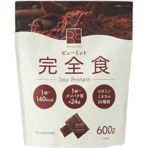 完全栄養ドリンクおすすめ ビューミット 完全食 ソイプロテイン リッチチョコレート イメージ
