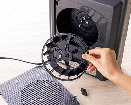 パーツを丸ごと洗える！ 一人暮らし向けファンヒーターおすすめ イメージ