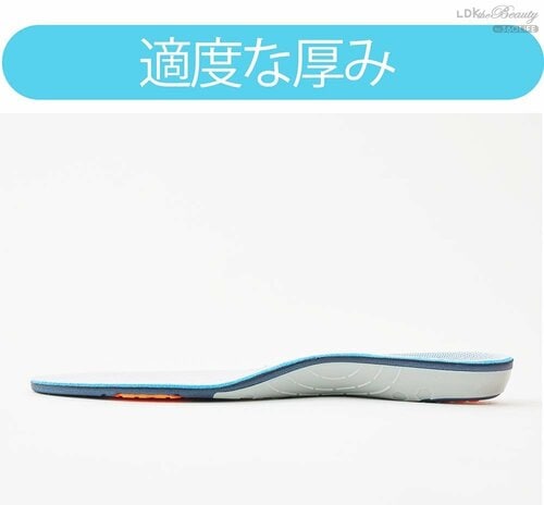 どんな靴にも合わせやすい薄さ インソールおすすめ イメージ