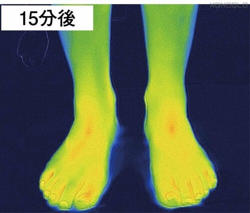テストで実証:入浴後も足先まで温かさをキープ! ツムラ「ツムラのくすり湯 バスハーブ」おすすめ イメージ2