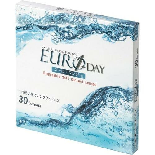 ユーロビジョン(Euro Vision):ユーロ ワンデー ブルー:コンタクトレンズ
