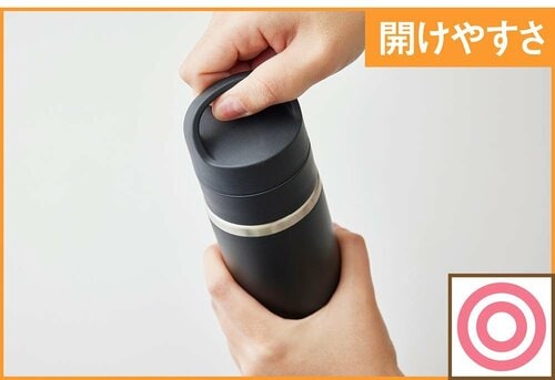 ハンドル付きで握りやすい 炭酸が入れられる水筒おすすめ イメージ